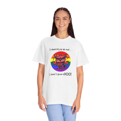 I Identify as an Owl - Pride T-Shirt