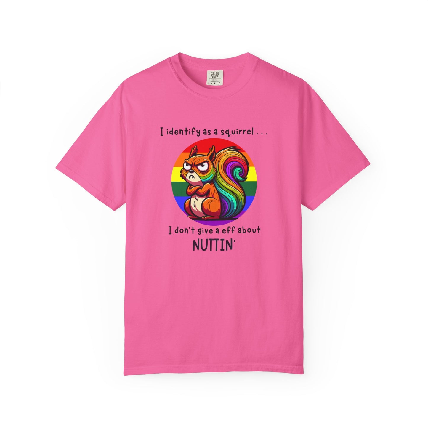 I Identify as a Squirrel - Pride T-Shirt