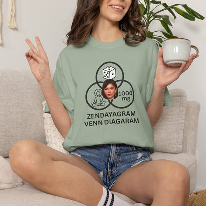 Zendayagram Venn Diagram T-Shirt