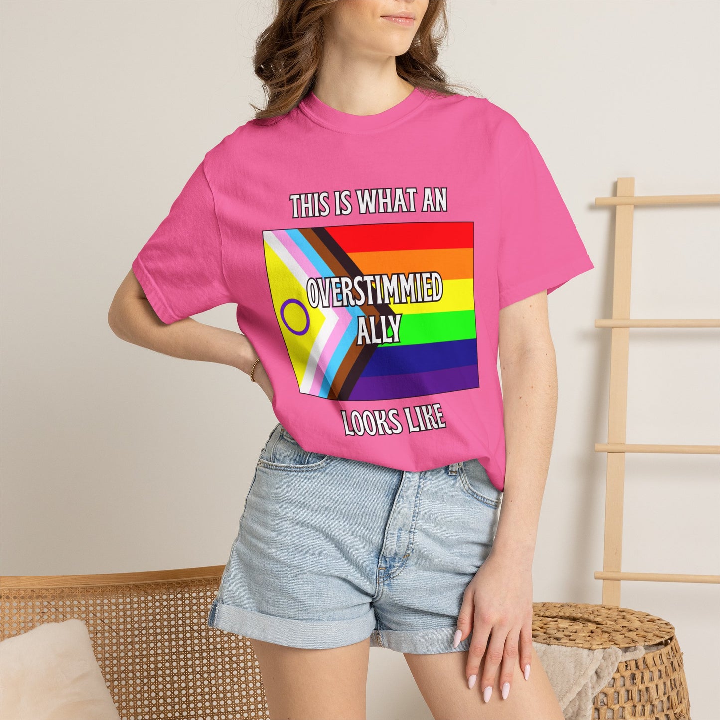 This Is What An Overstimmied Ally Looks Like T-Shirt