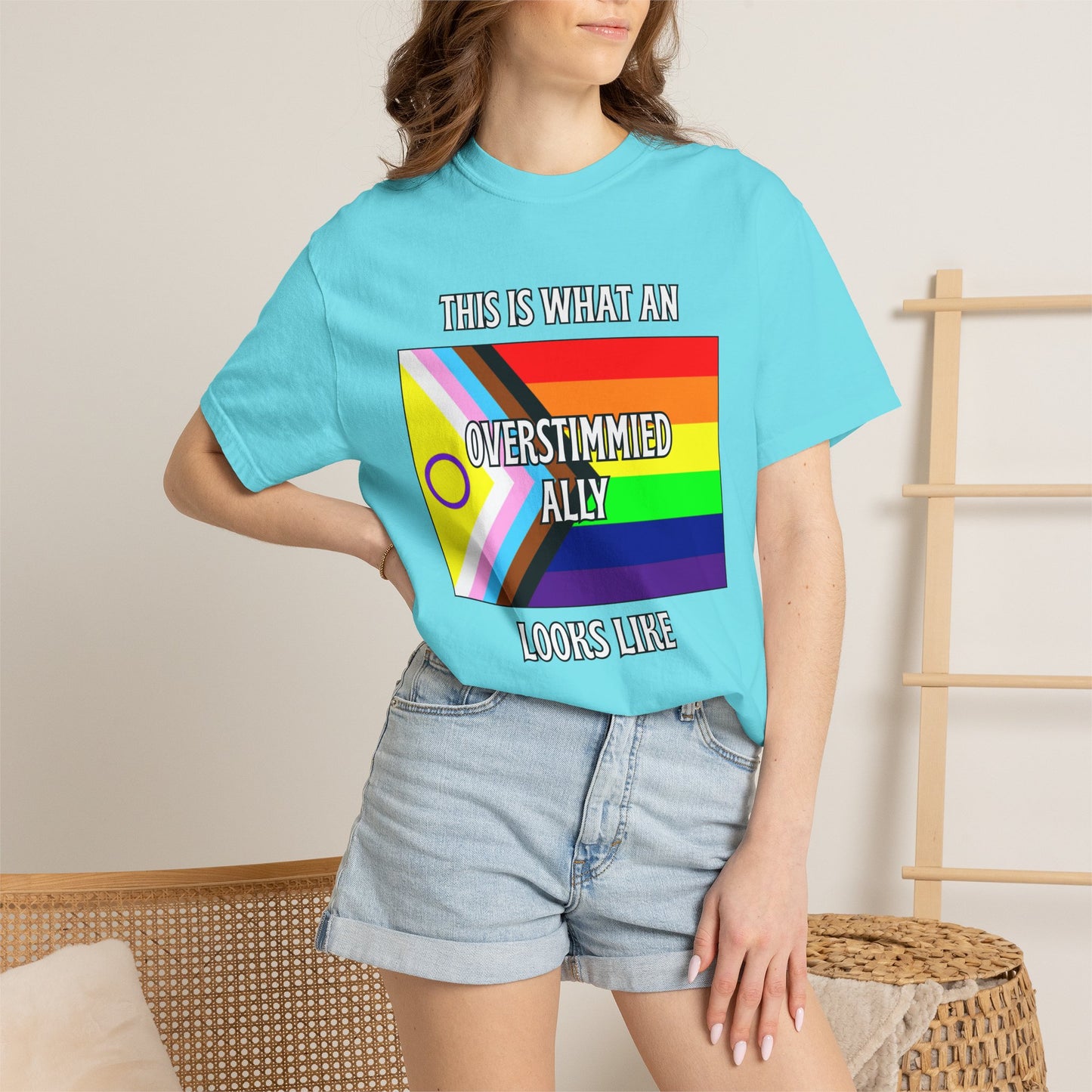 This Is What An Overstimmied Ally Looks Like T-Shirt