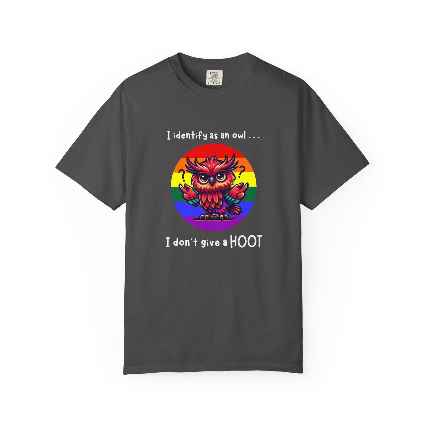 I Identify as an Owl - Pride T-Shirt