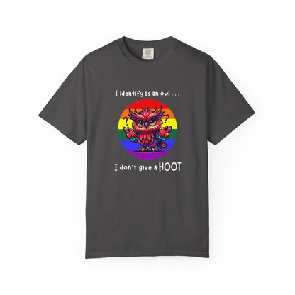 I Identify as an Owl - Pride T-Shirt