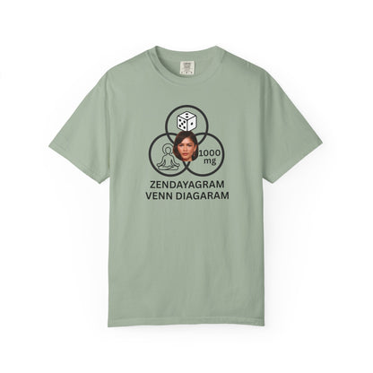 Zendayagram Venn Diagram T-Shirt