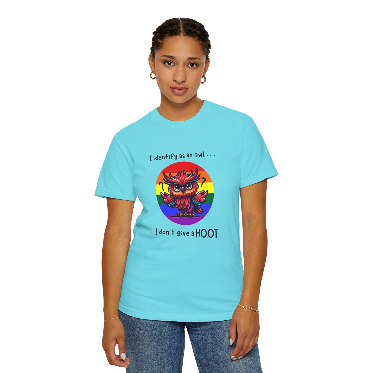 I Identify as an Owl - Pride T-Shirt