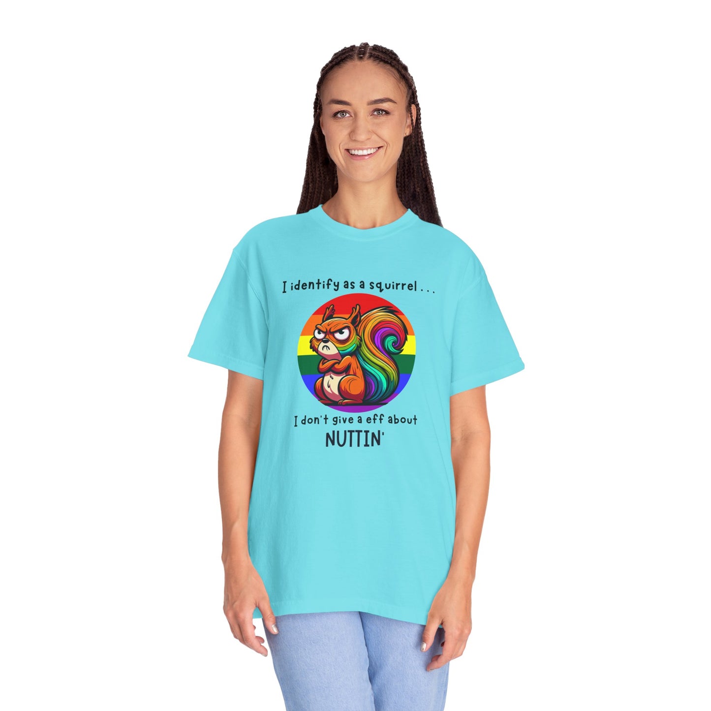 I Identify as a Squirrel - Pride T-Shirt