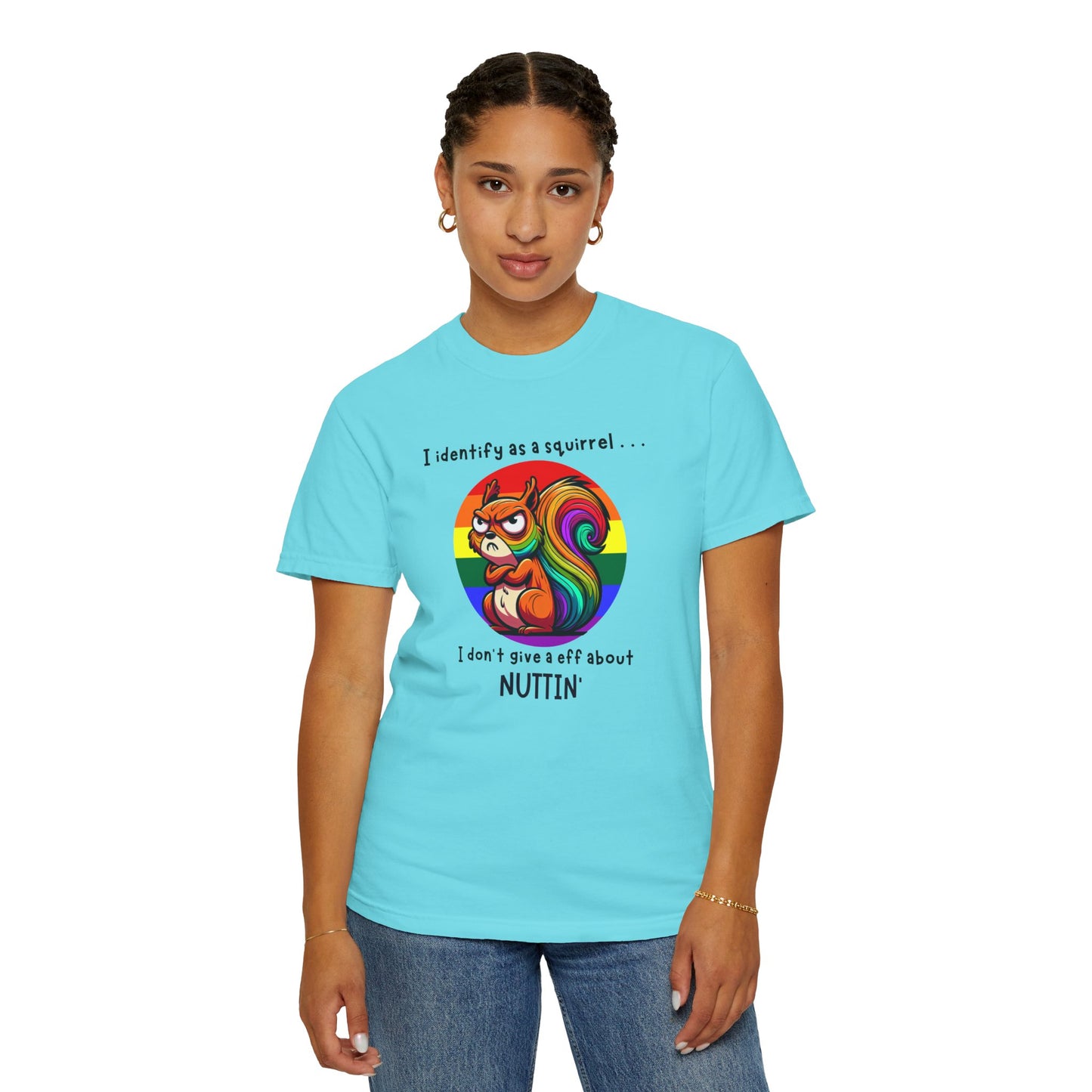 I Identify as a Squirrel - Pride T-Shirt