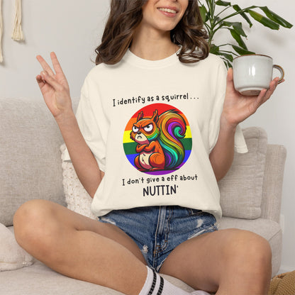 I Identify as a Squirrel - Pride T-Shirt