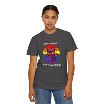 I Identify as an Owl - Pride T-Shirt