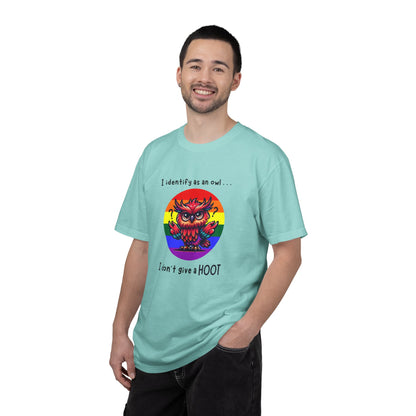 I Identify as an Owl - Pride T-Shirt