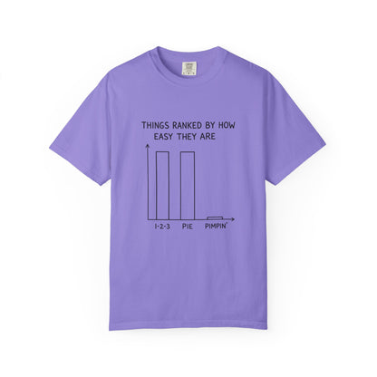 Things Ranked By How Easy They Are T-Shirt