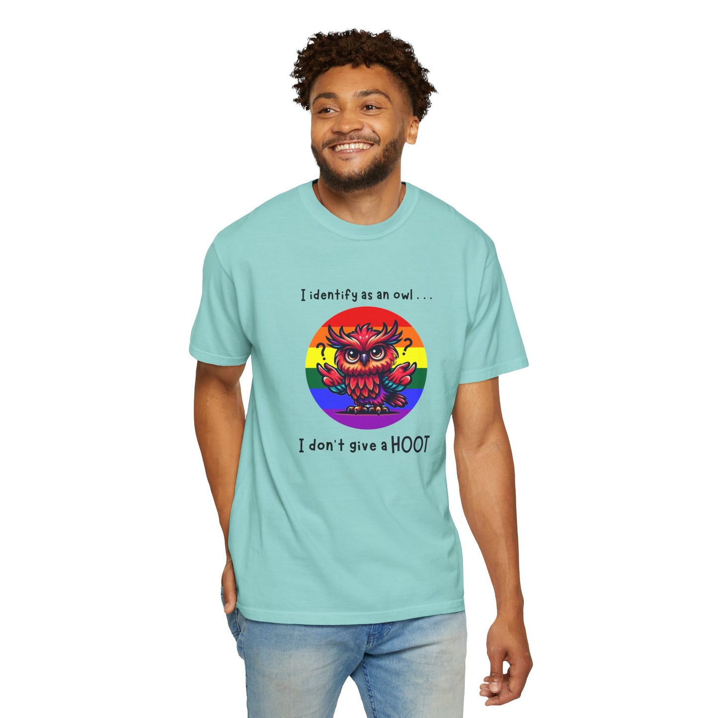 I Identify as an Owl - Pride T-Shirt