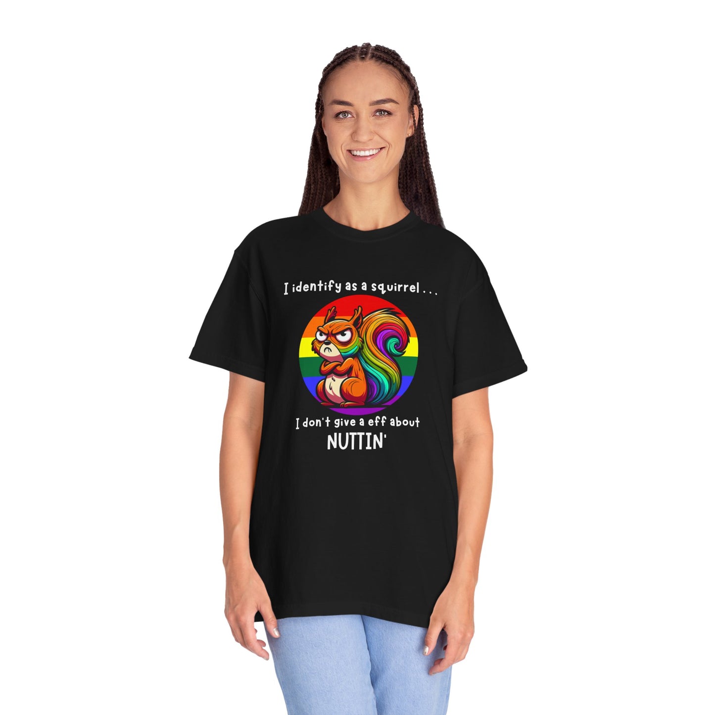 I Identify as a Squirrel - Pride T-Shirt