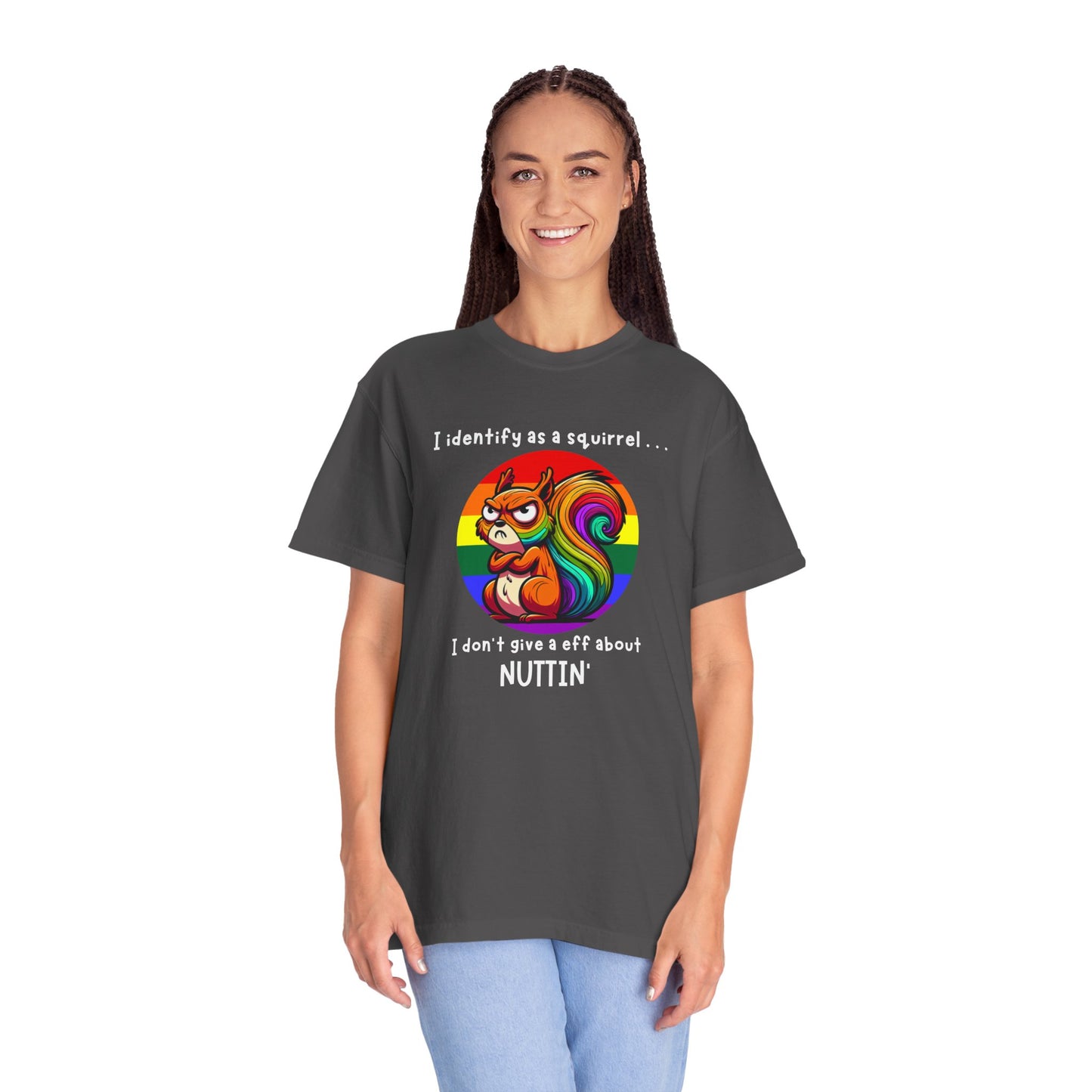 I Identify as a Squirrel - Pride T-Shirt