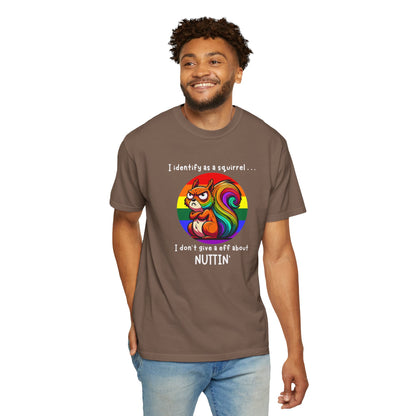 I Identify as a Squirrel - Pride T-Shirt
