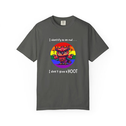 I Identify as an Owl - Pride T-Shirt