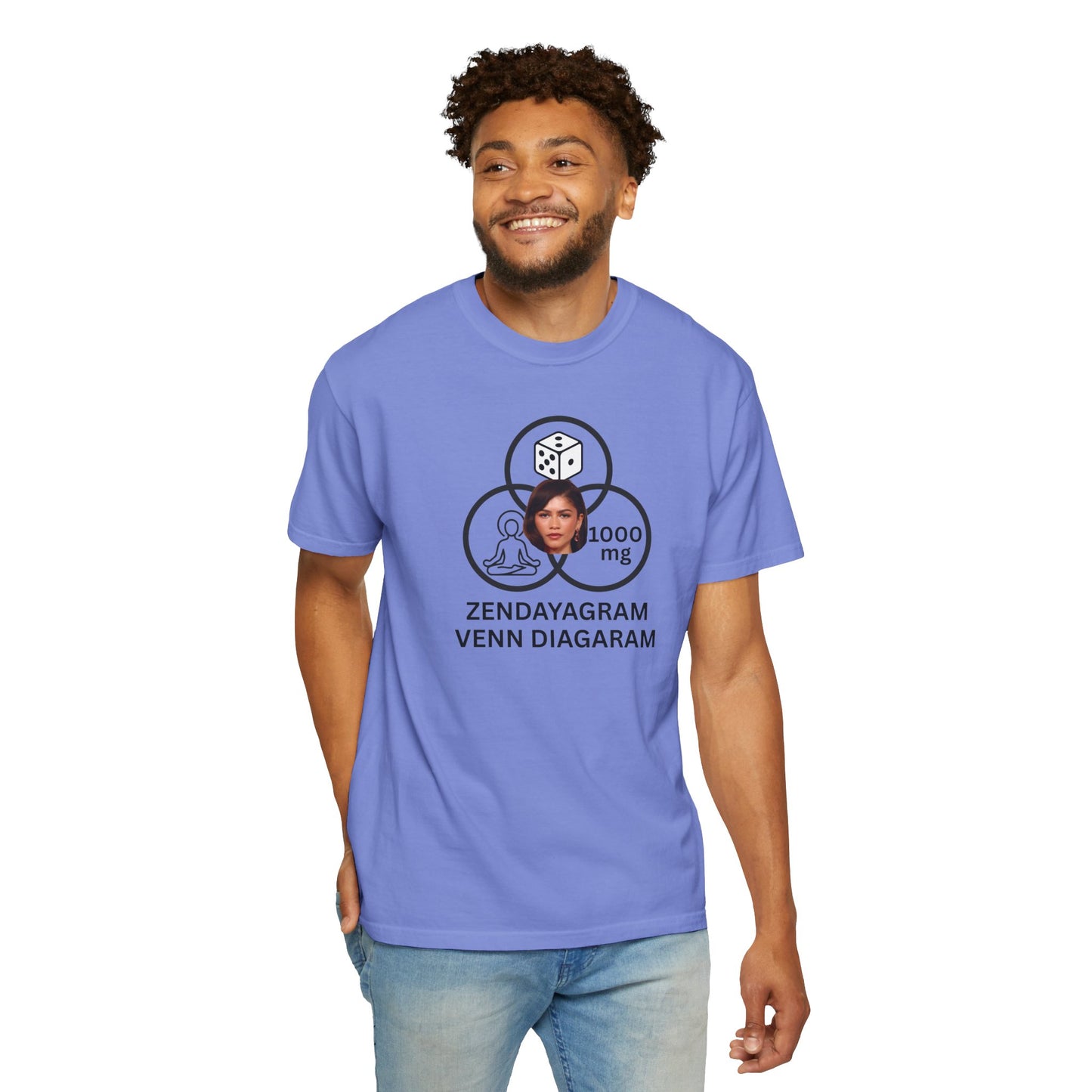Zendayagram Venn Diagram T-Shirt