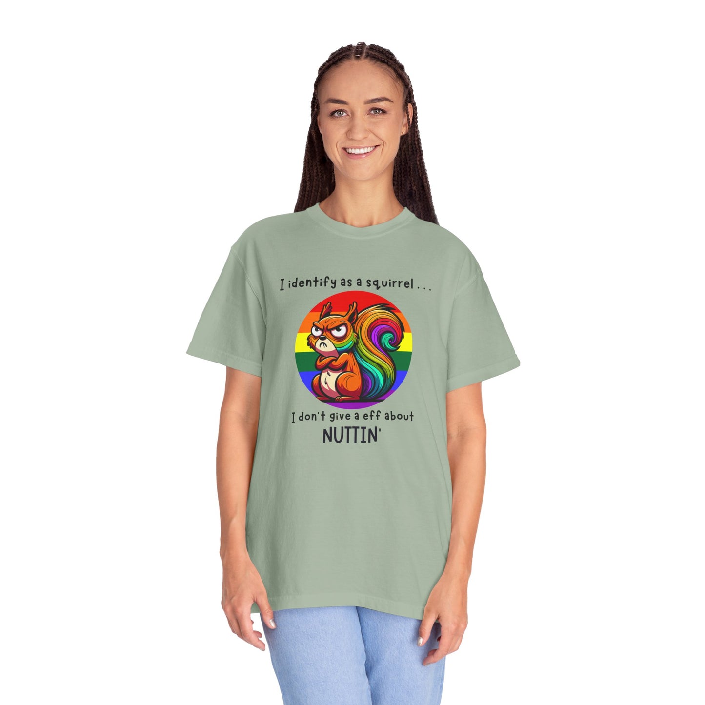 I Identify as a Squirrel - Pride T-Shirt