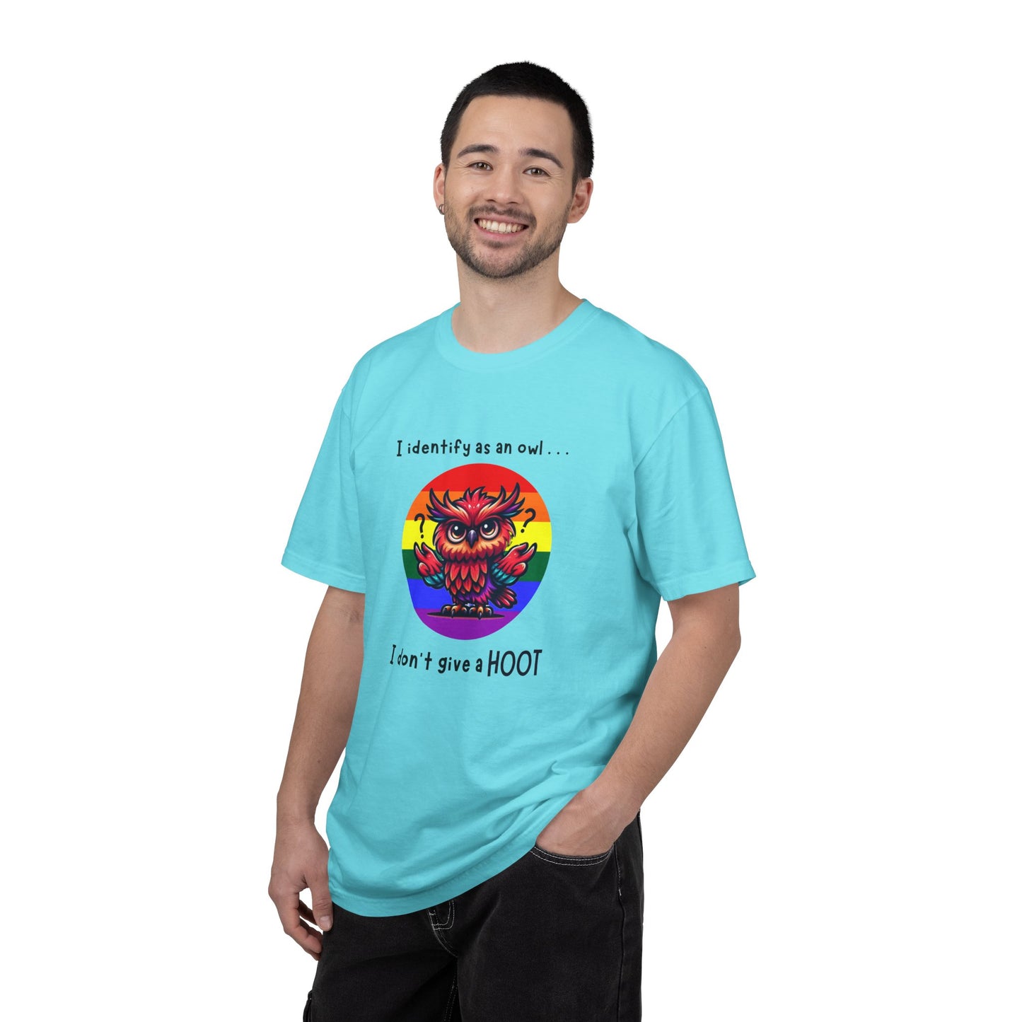 I Identify as an Owl - Pride T-Shirt
