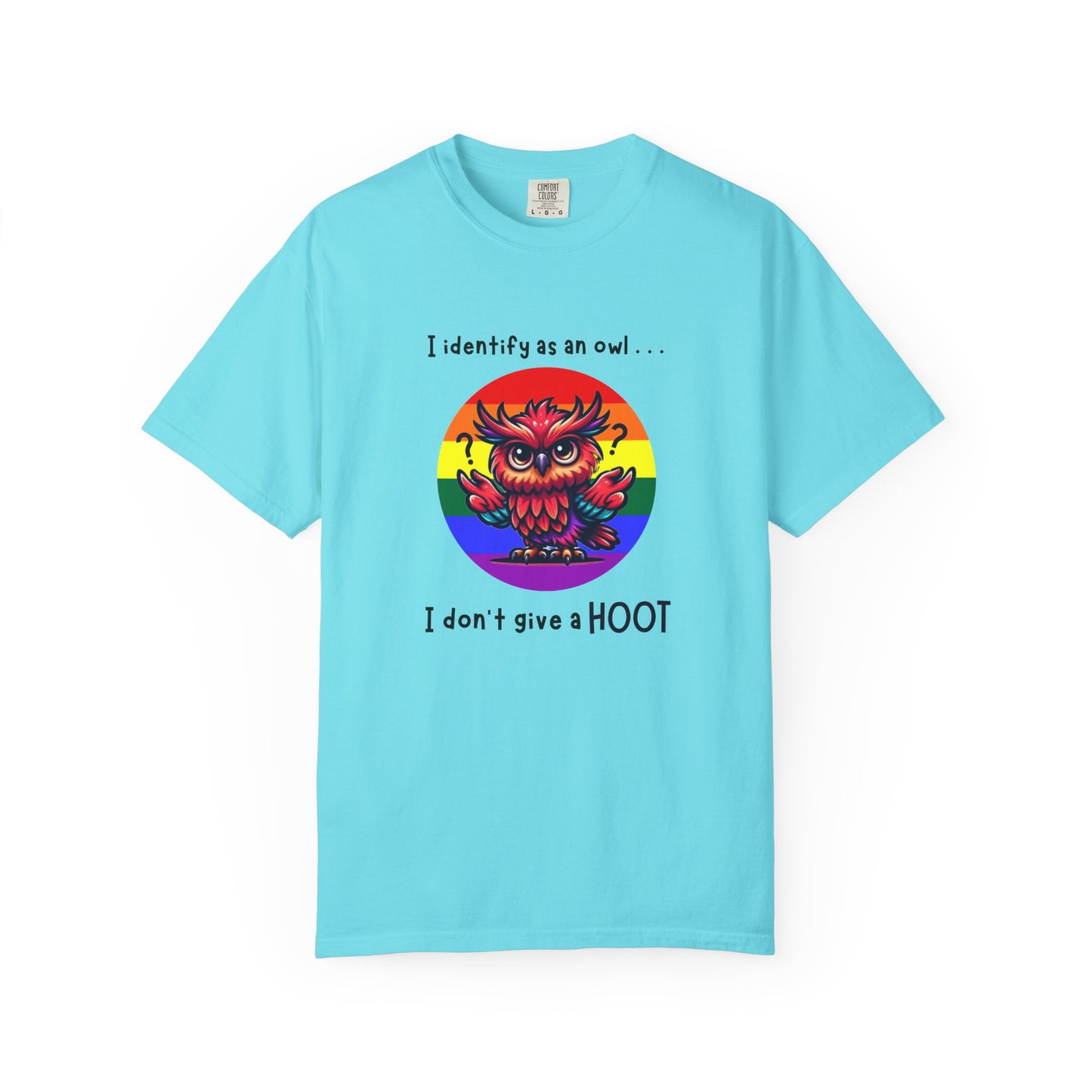 I Identify as an Owl - Pride T-Shirt
