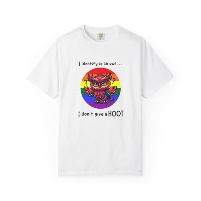 I Identify as an Owl - Pride T-Shirt