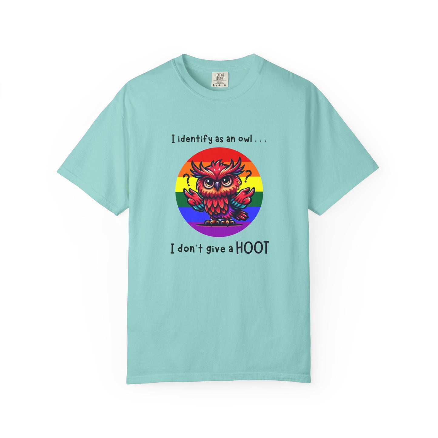 I Identify as an Owl - Pride T-Shirt
