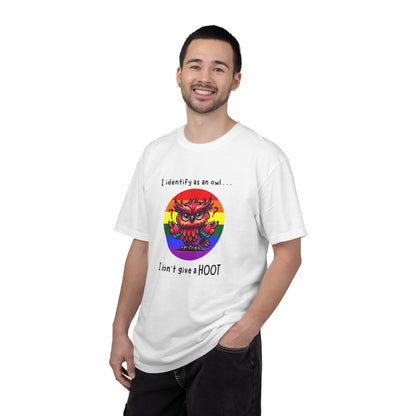 I Identify as an Owl - Pride T-Shirt