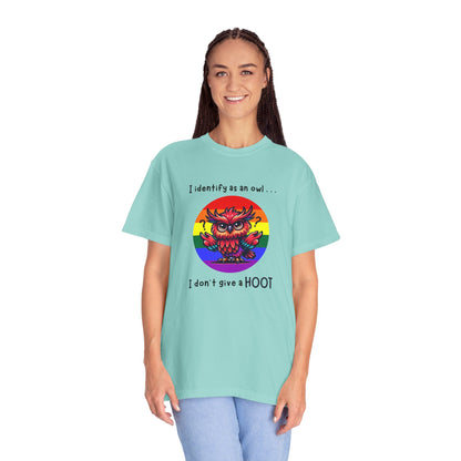 I Identify as an Owl - Pride T-Shirt