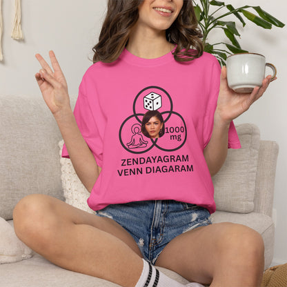 Zendayagram Venn Diagram T-Shirt