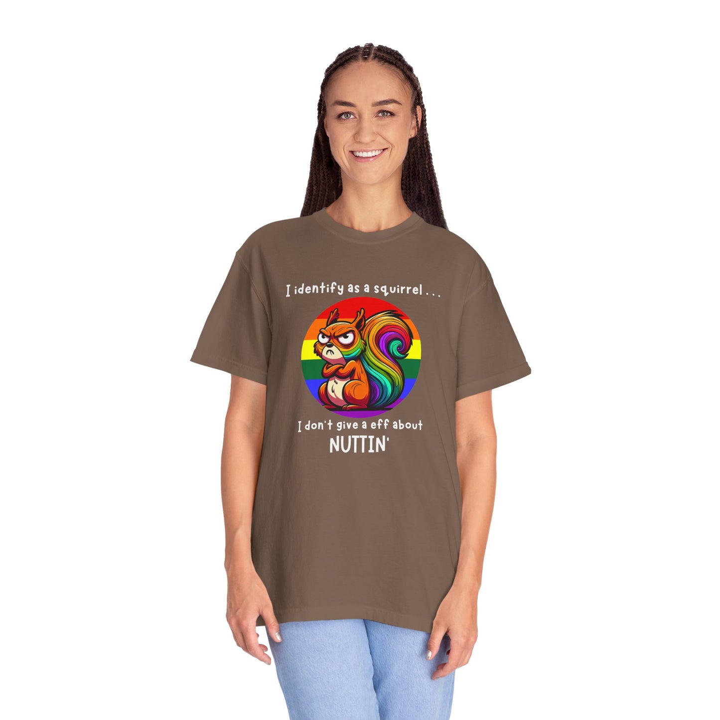 I Identify as a Squirrel - Pride T-Shirt