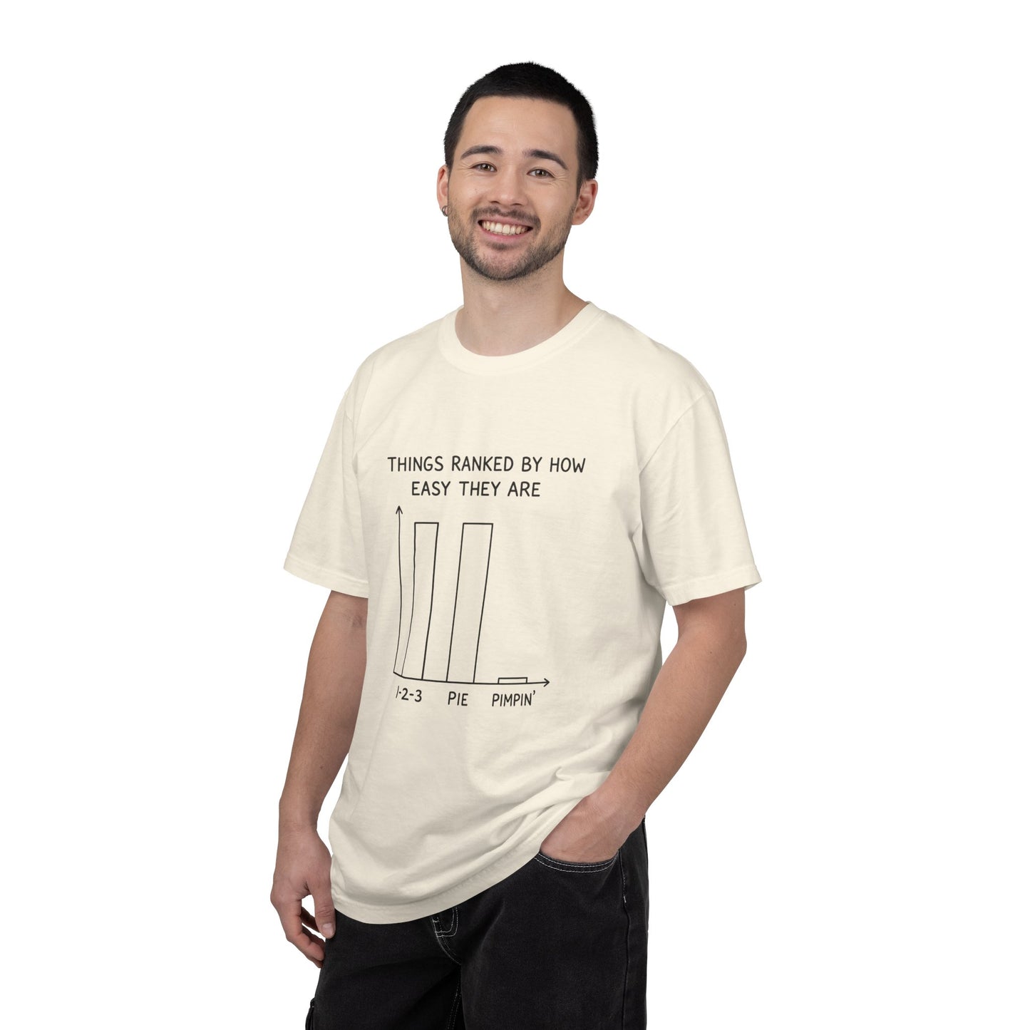 Things Ranked By How Easy They Are T-Shirt