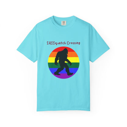 Sassquatch Crossing Pride-Themed T-Shirt