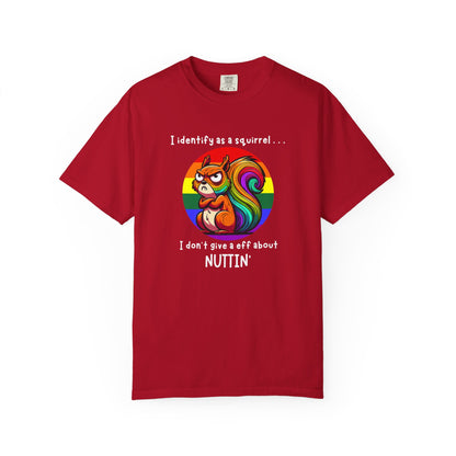 I Identify as a Squirrel - Pride T-Shirt