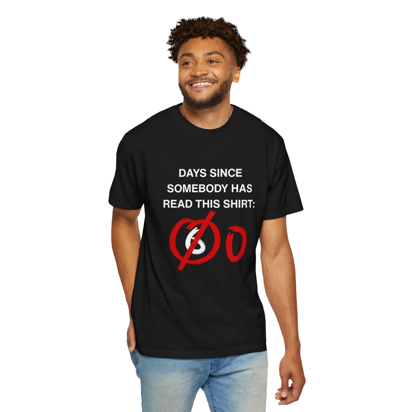 Days Since Somebody Has Read This T-Shirt
