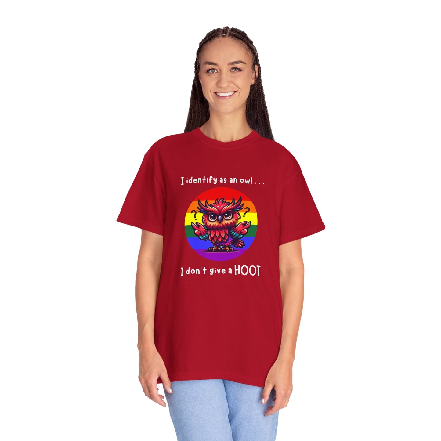 I Identify as an Owl - Pride T-Shirt