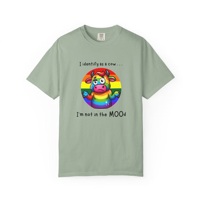 I Identify as a Cow - Pride T-Shirt