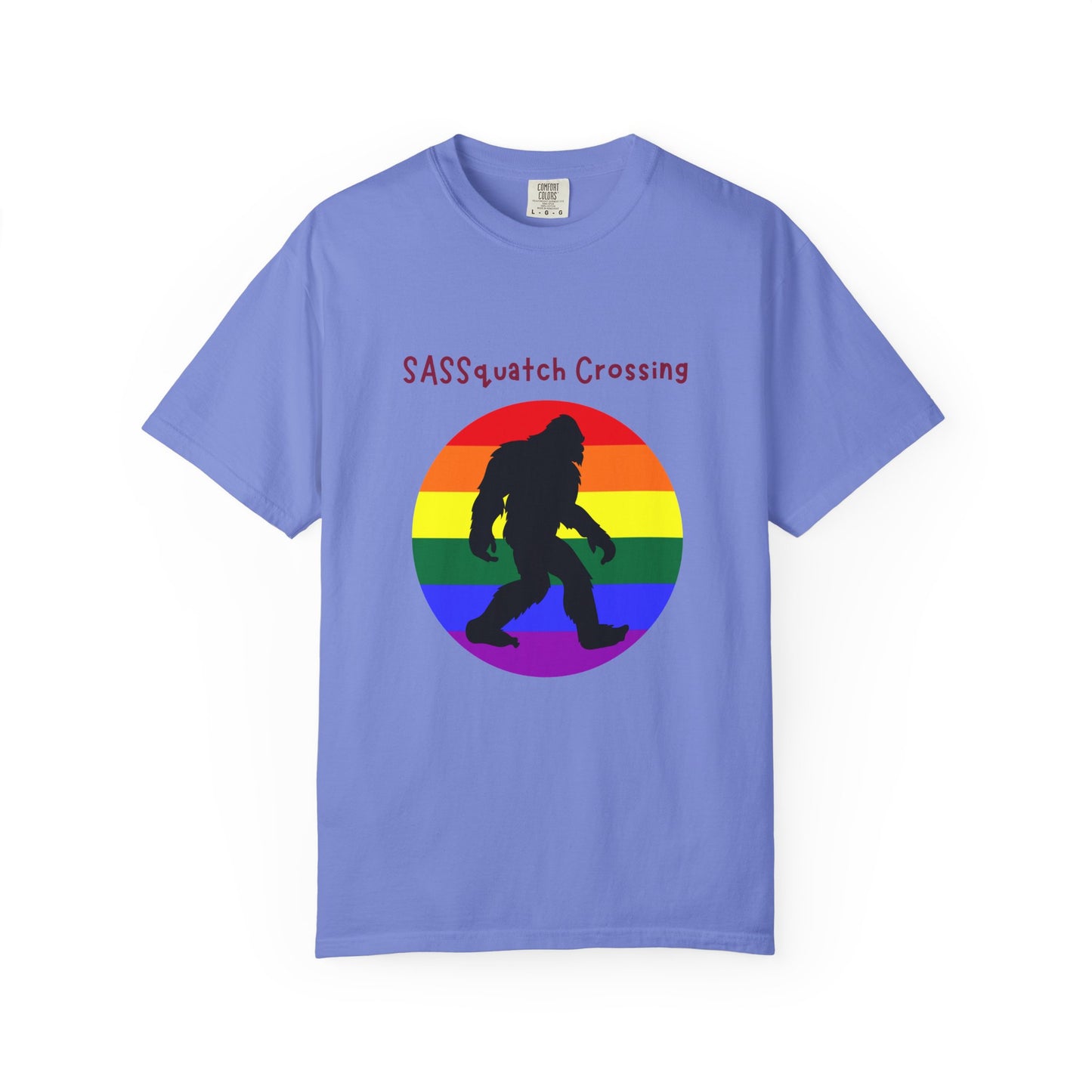 Sassquatch Crossing Pride-Themed T-Shirt