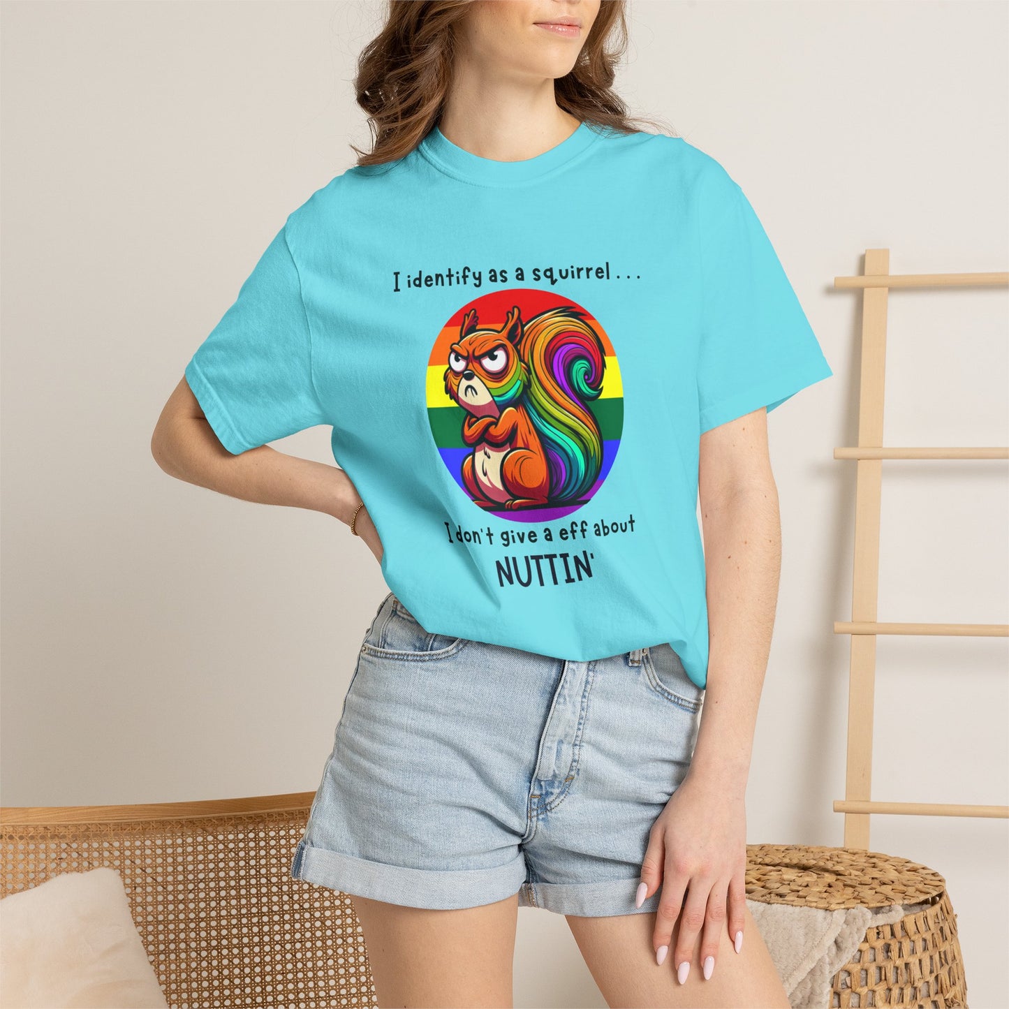 I Identify as a Squirrel - Pride T-Shirt