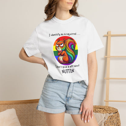 I Identify as a Squirrel - Pride T-Shirt
