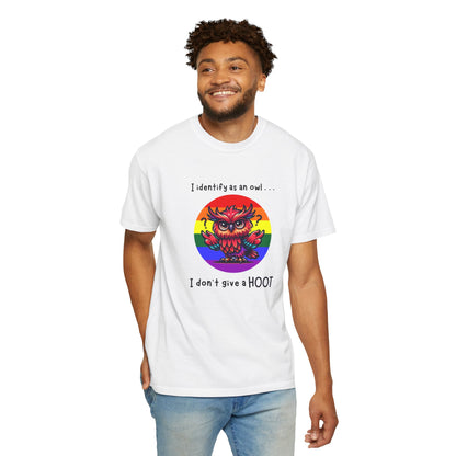 I Identify as an Owl - Pride T-Shirt