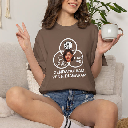 Zendayagram Venn Diagram T-Shirt