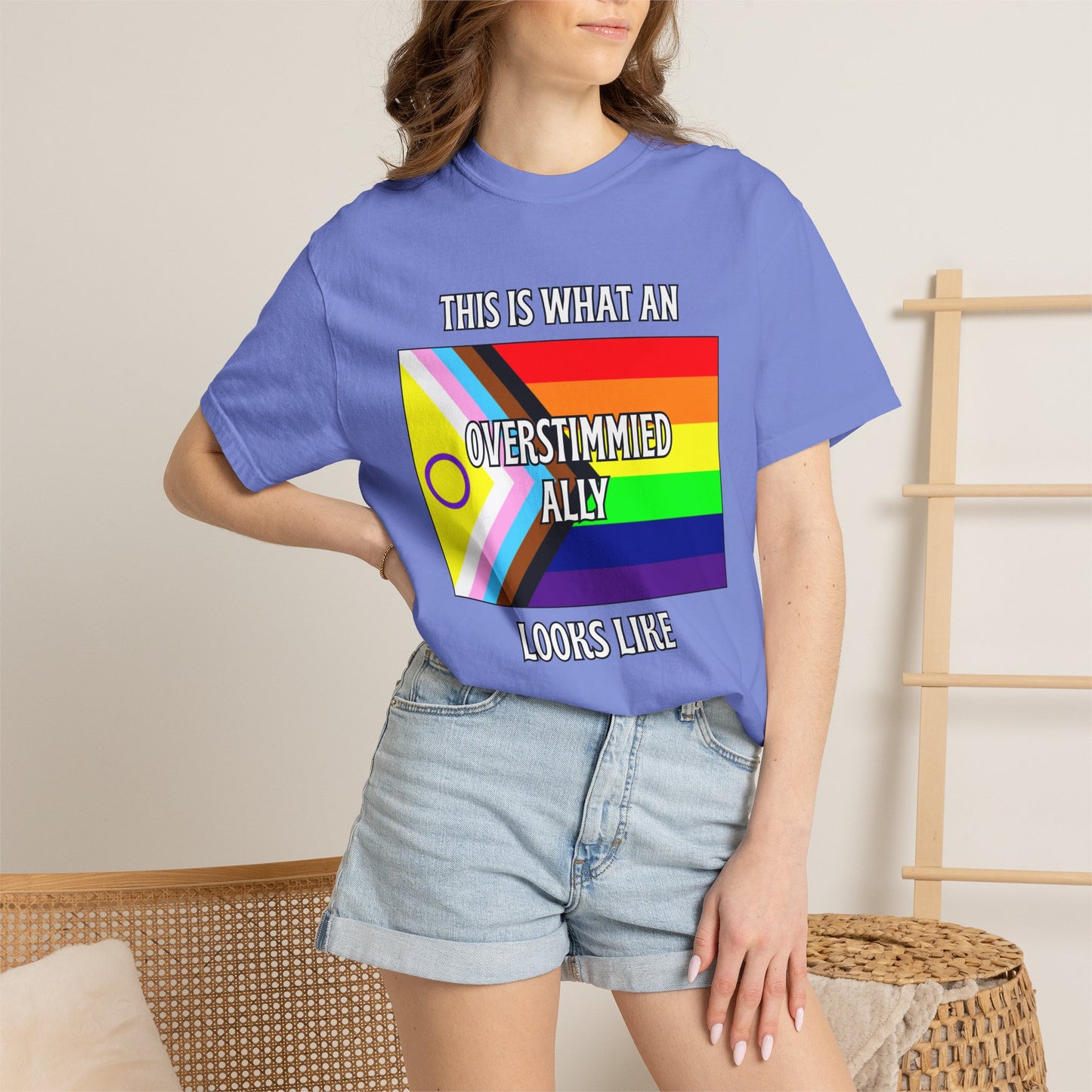 This Is What An Overstimmied Ally Looks Like T-Shirt