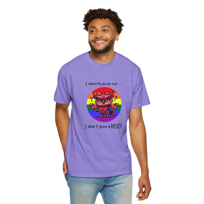 I Identify as an Owl - Pride T-Shirt