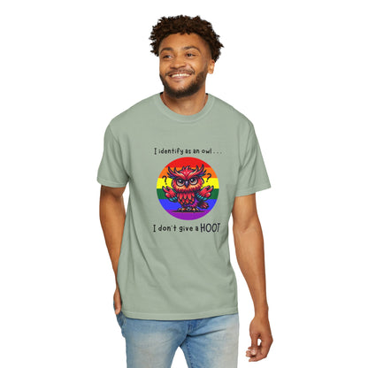 I Identify as an Owl - Pride T-Shirt