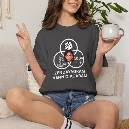 Zendayagram Venn Diagram T-Shirt