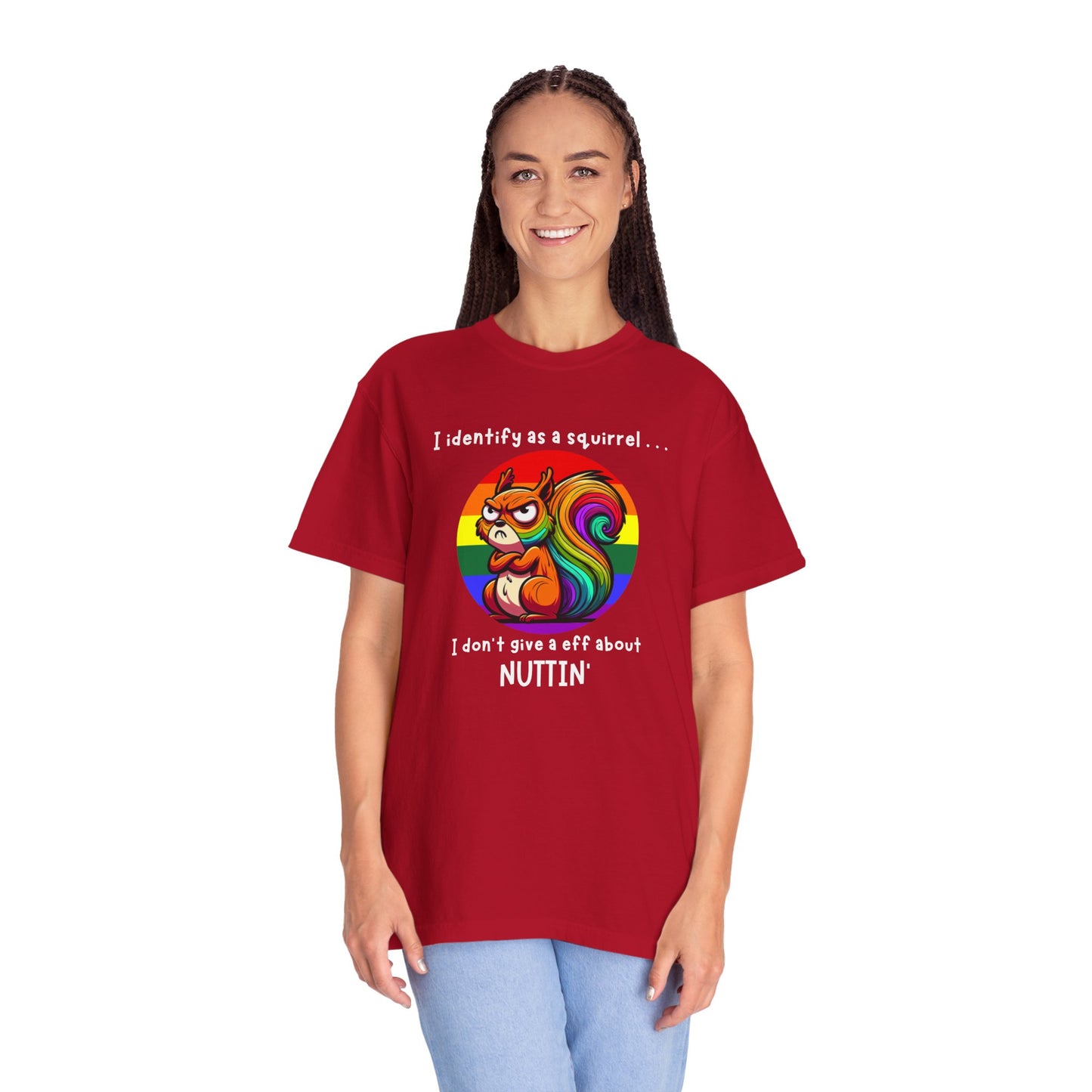 I Identify as a Squirrel - Pride T-Shirt
