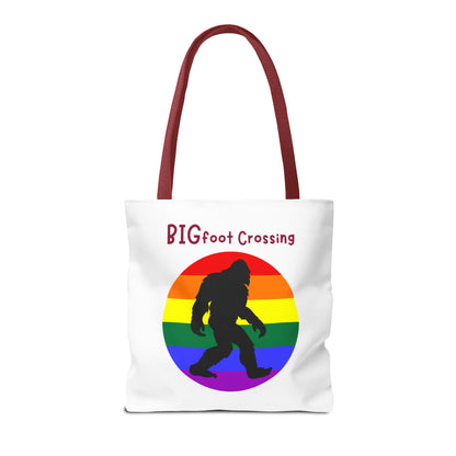 BIGfoot Crossing Tote Bag