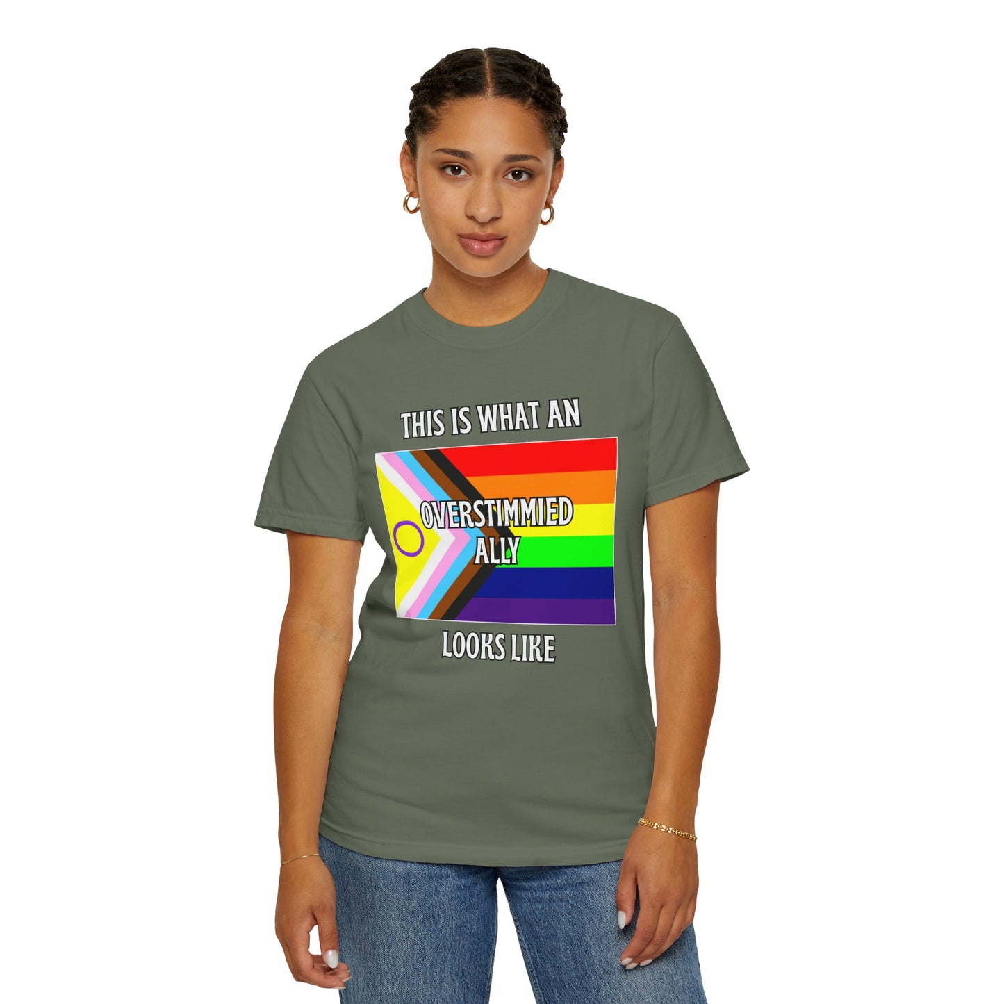 This Is What An Overstimmied Ally Looks Like T-Shirt