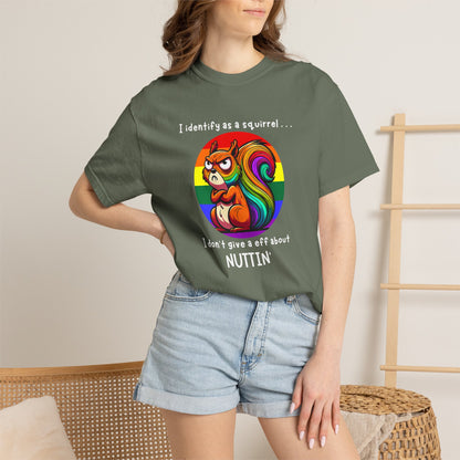 I Identify as a Squirrel - Pride T-Shirt