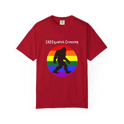 Sassquatch Crossing Pride-Themed T-Shirt